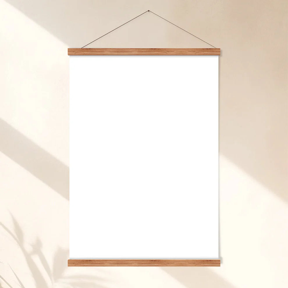 Magnetic Wooden Hanging Frames - A4, A3 & A2
