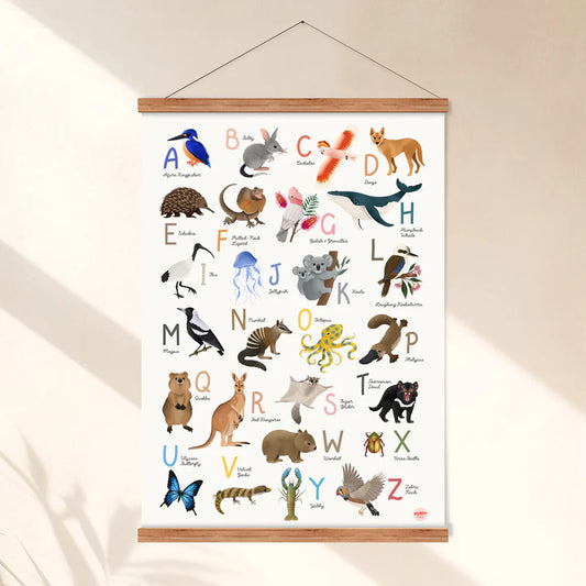 Magnetic Wooden Hanging Frames - A4, A3 & A2