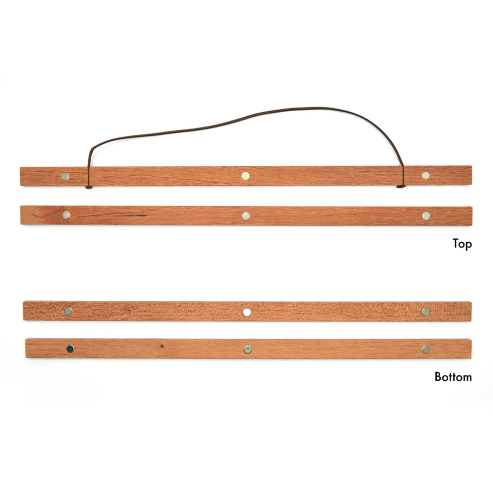 Magnetic Wooden Hanging Frames - A4, A3 & A2