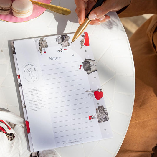 Wanderlust Notepad with magnet