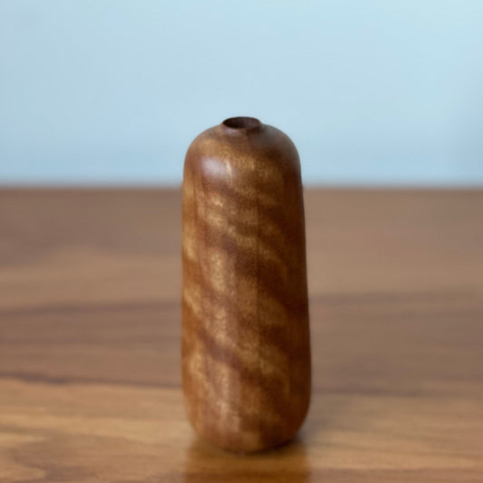 Handturned Timber Vase - Red Box Silo