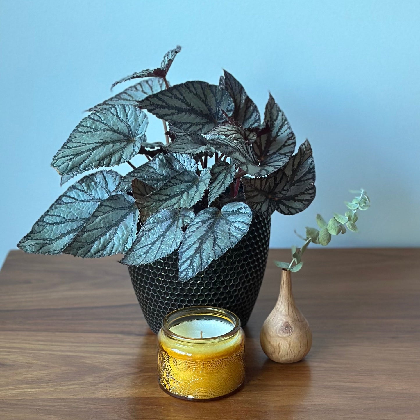Handturned Timber Vase - Unknown