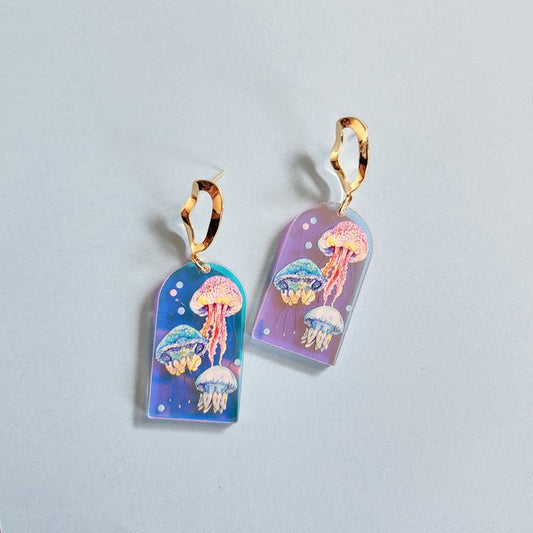 Rainbow Earrings of Ocean Collection