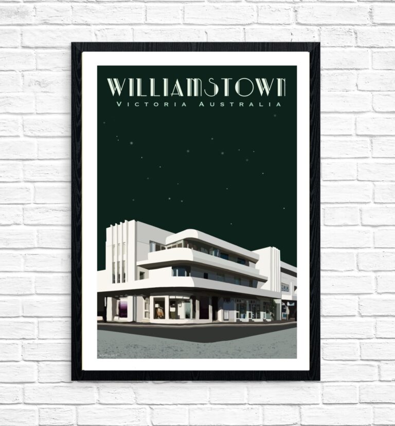 Vintage Poster - Williamstown Stevedore Deco