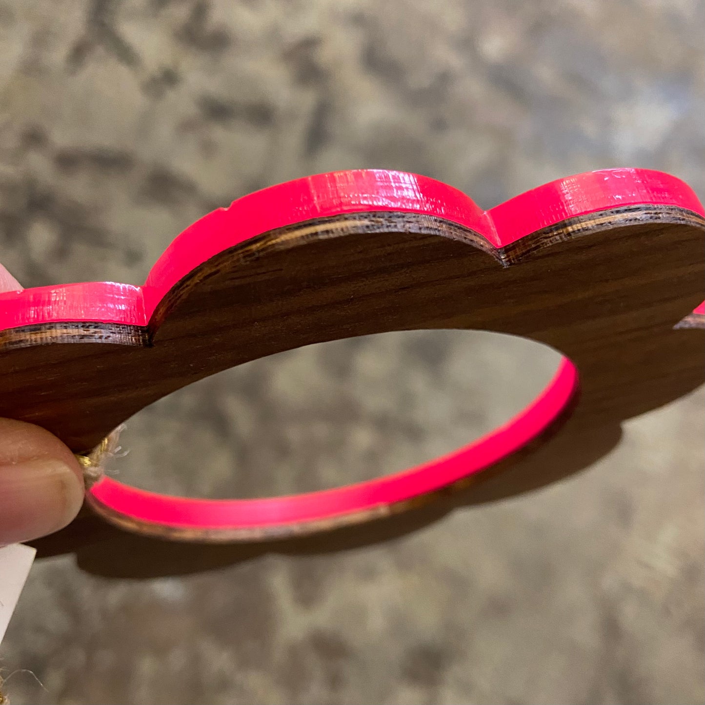 Burst of Colour Resin & Bamboo Bangle - Flower Set