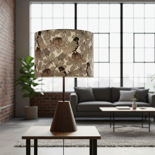 Custom Lamp Shade only - Gang Gang Cockatoos