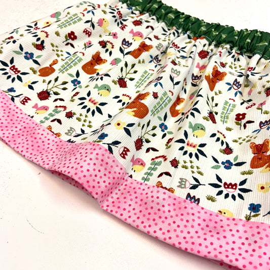 Cord Skirt - SNOW FOREST