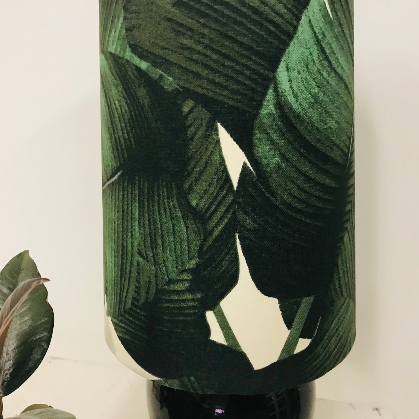 Custom Lamp Shade only - Large Banana Leaves