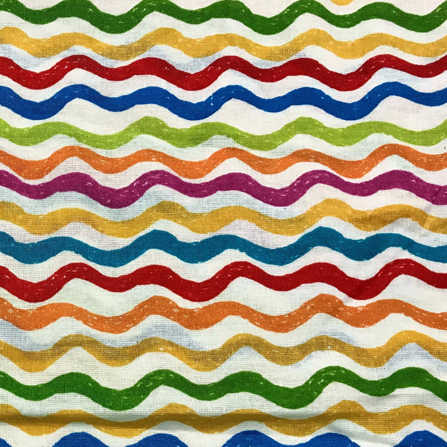 Custom Lamp Shade only - Rainbow Waves