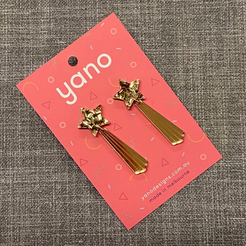 Christmas Shooting Stars Earrings