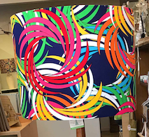 Custom Lamp Shade only - Bright Swipes