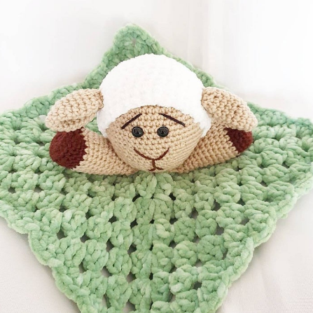 Comfort Sheep Crochet Toy