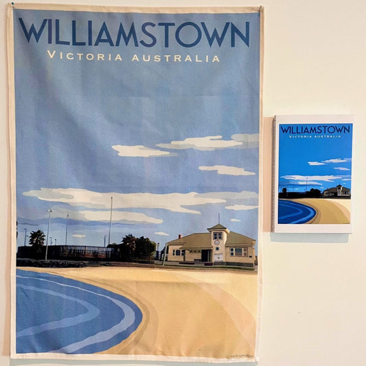 Tea Towel - Williamstown Beach