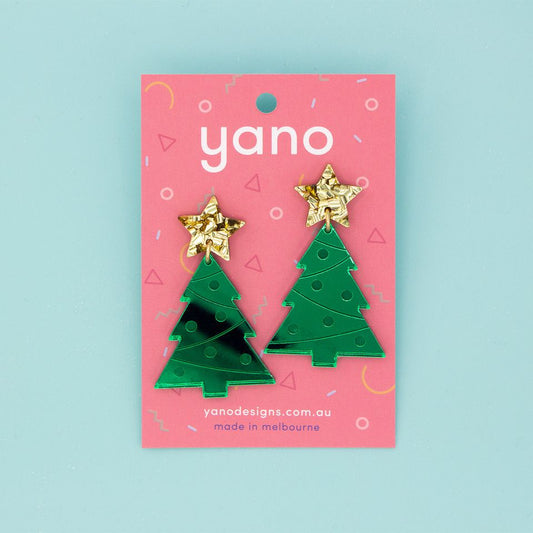Christmas Tree Earrings