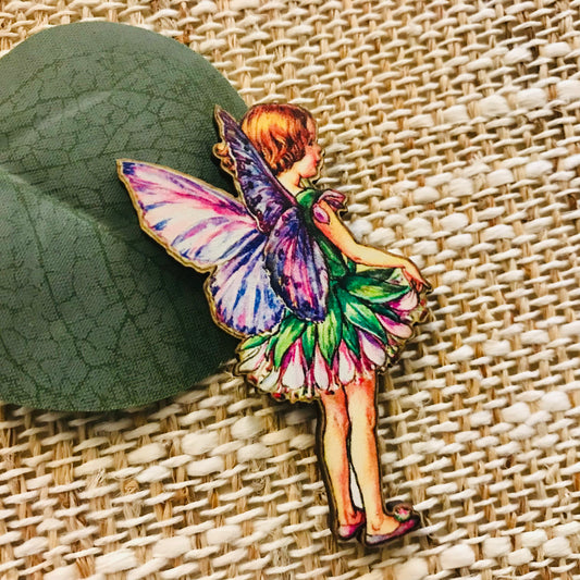 Fairy Wood Brooches