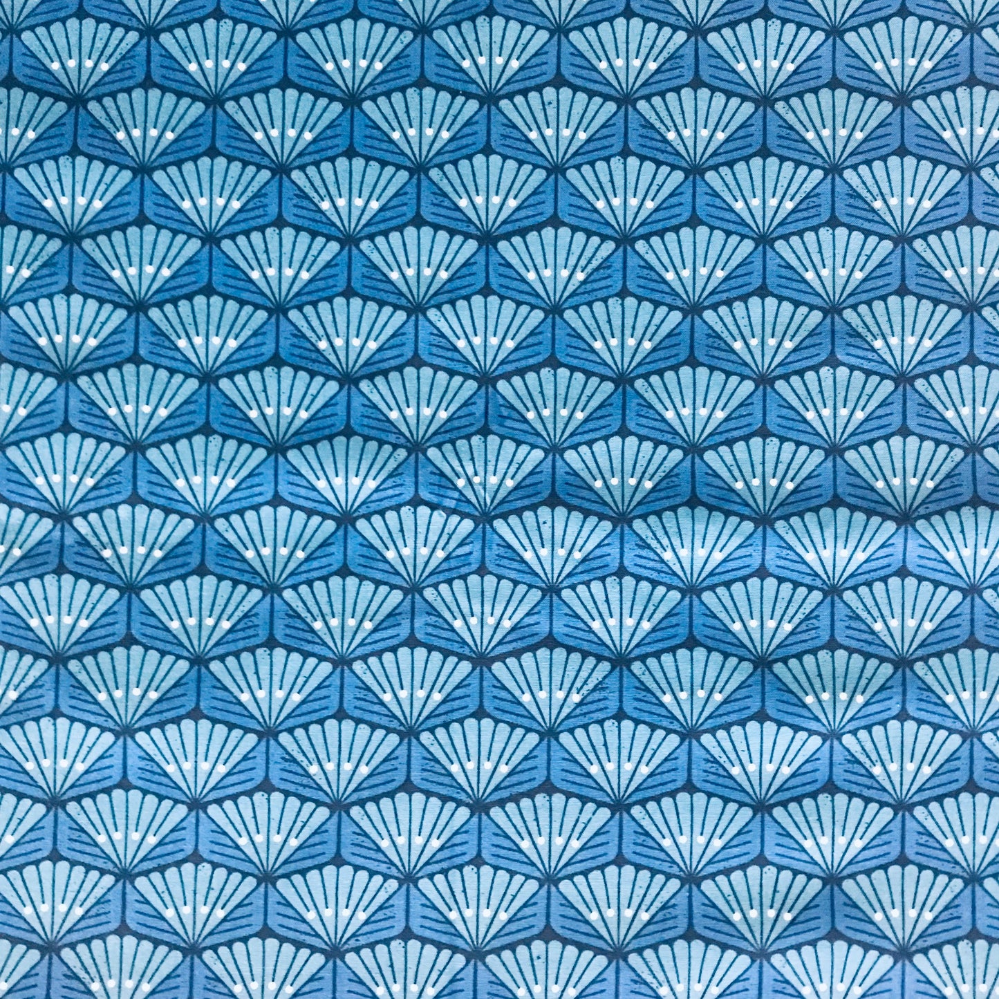 Custom Lamp Shade only - Blue Fans