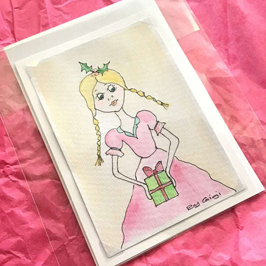 Hand Drawn Keepsake Artwork Christmas Cards