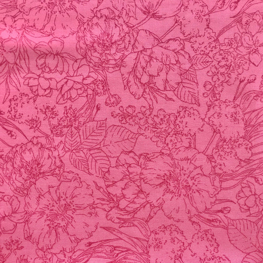 Custom Lamp Shade only - Rose Sketch