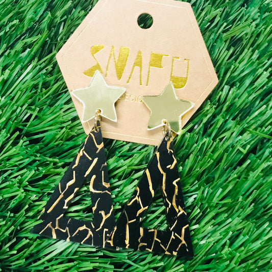 Christmas Open Tree Stud Earrings