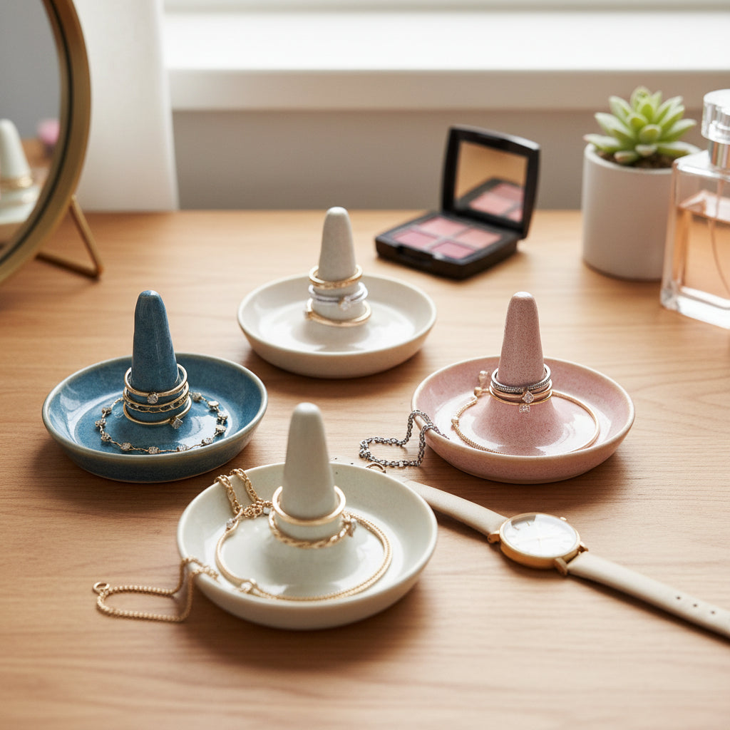 Handthrown Pottery Jewellery Holder