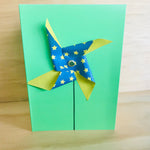 Handmade 3D Pin-Wheel Greeting Cards