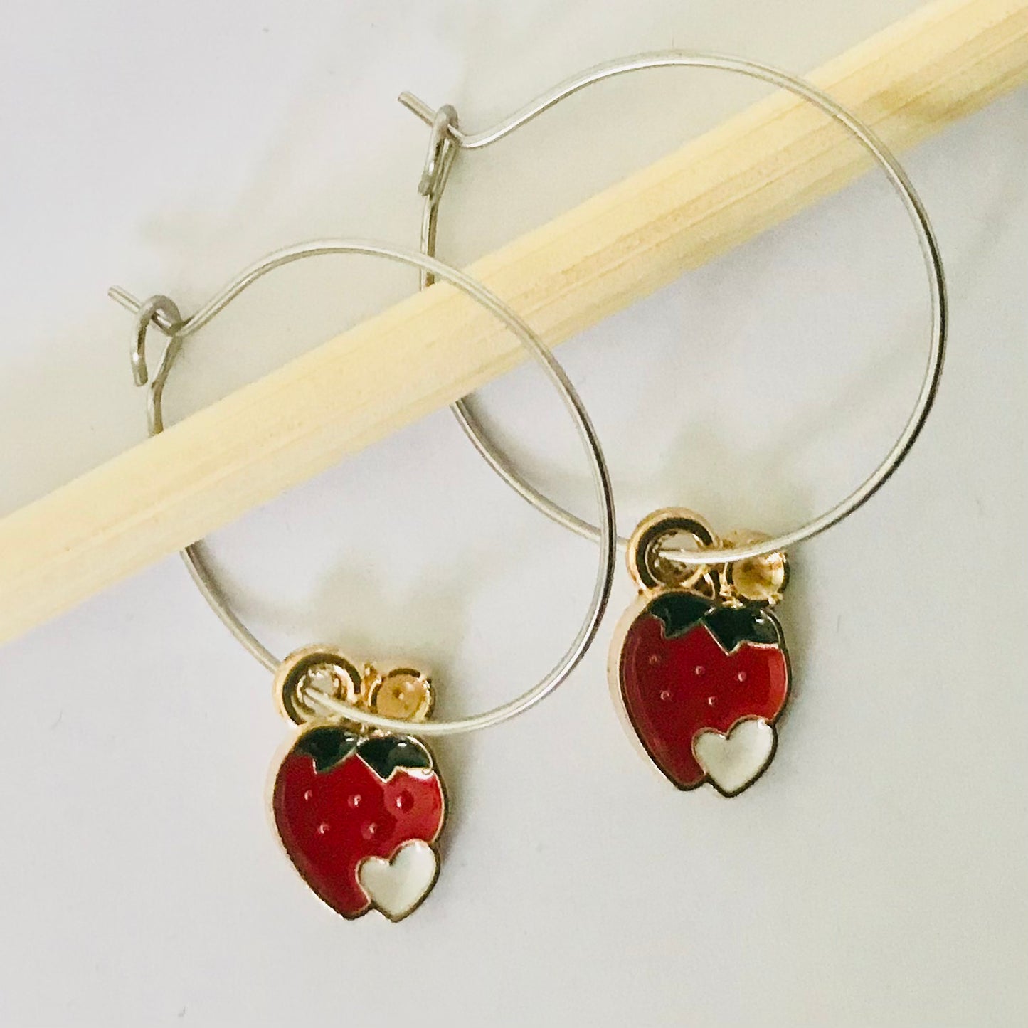 Fruit & Vegetable Hoop Earrings