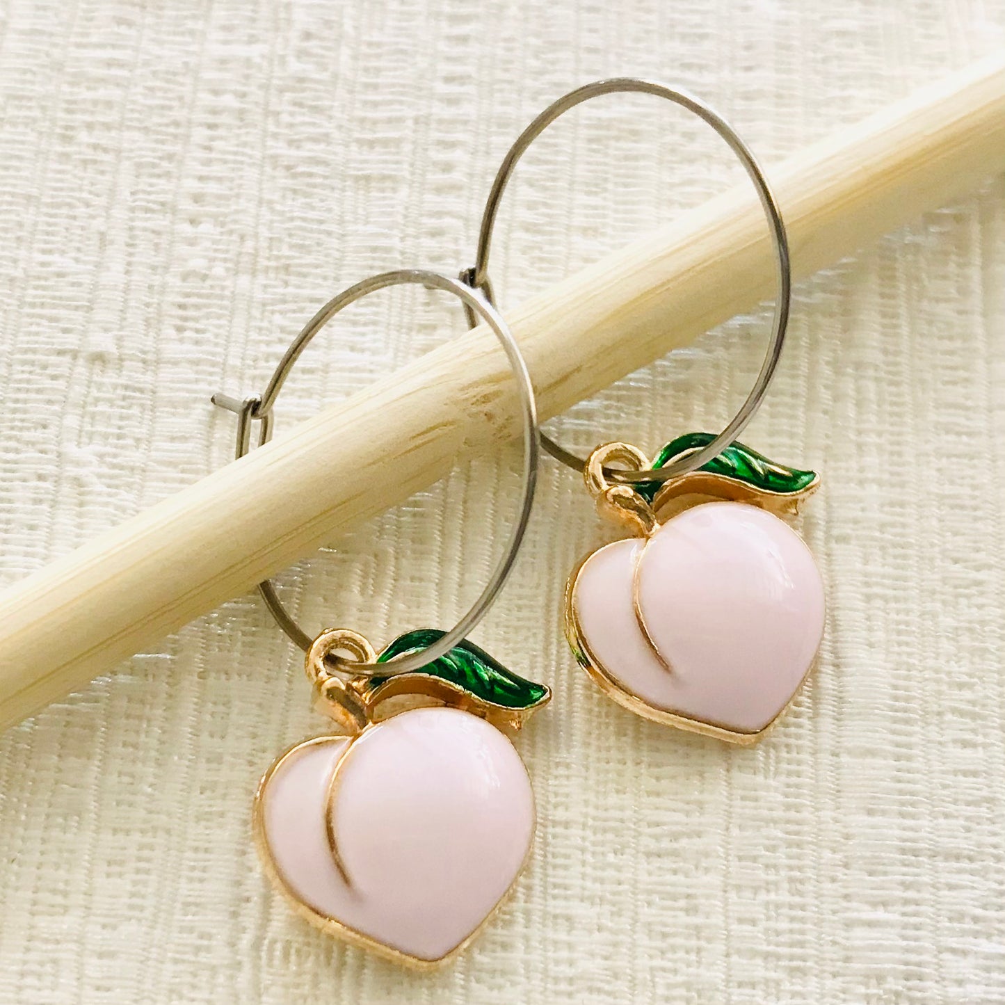 Fruit & Vegetable Hoop Earrings