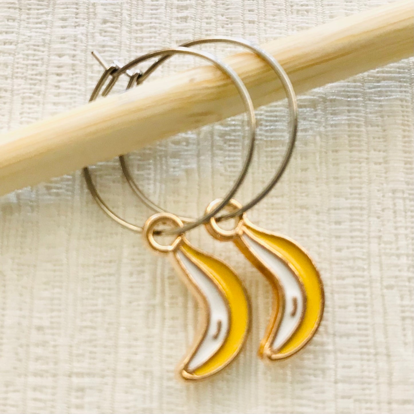 Fruit & Vegetable Hoop Earrings