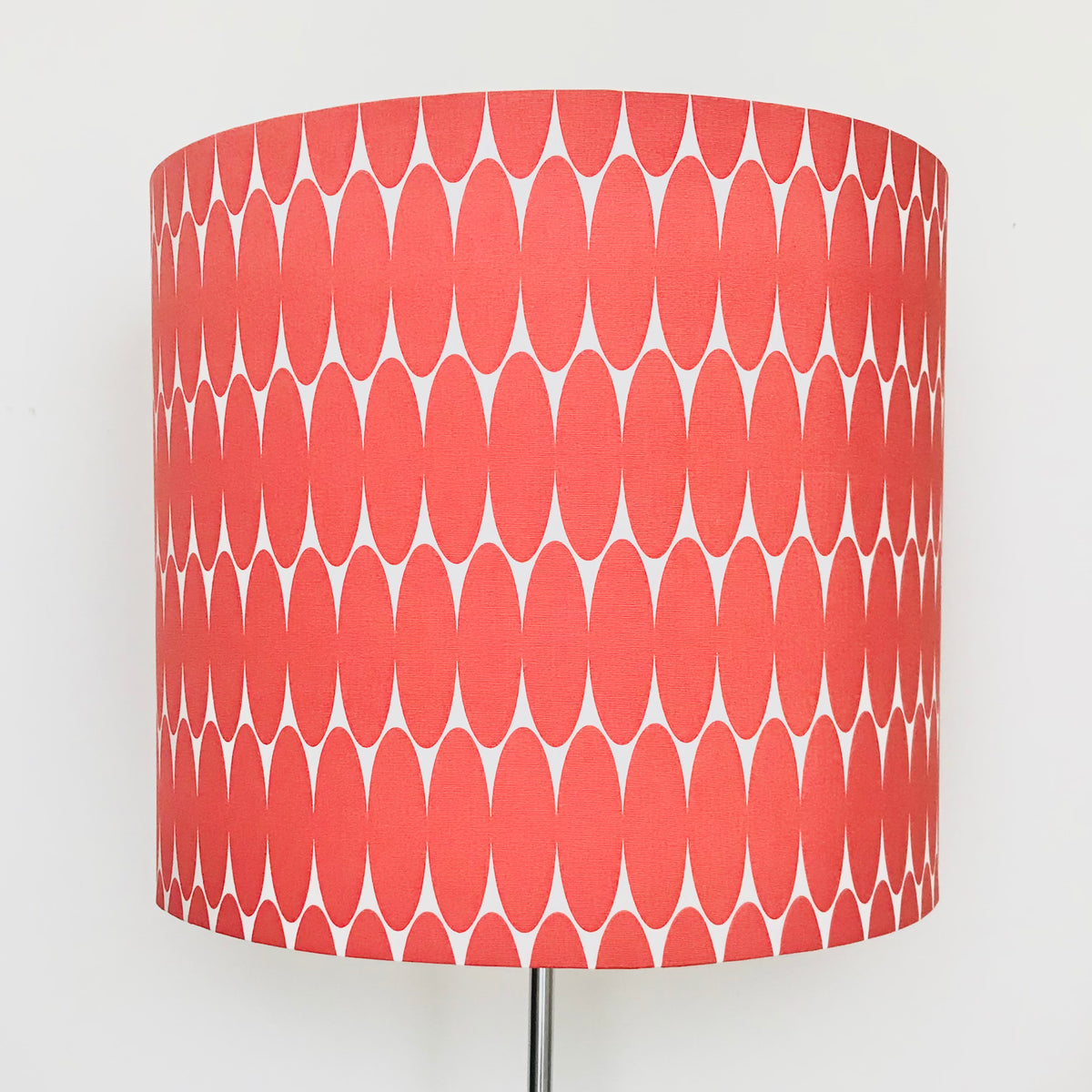 Custom Lamp Shade only Rust Ovals Far Fetched Designs