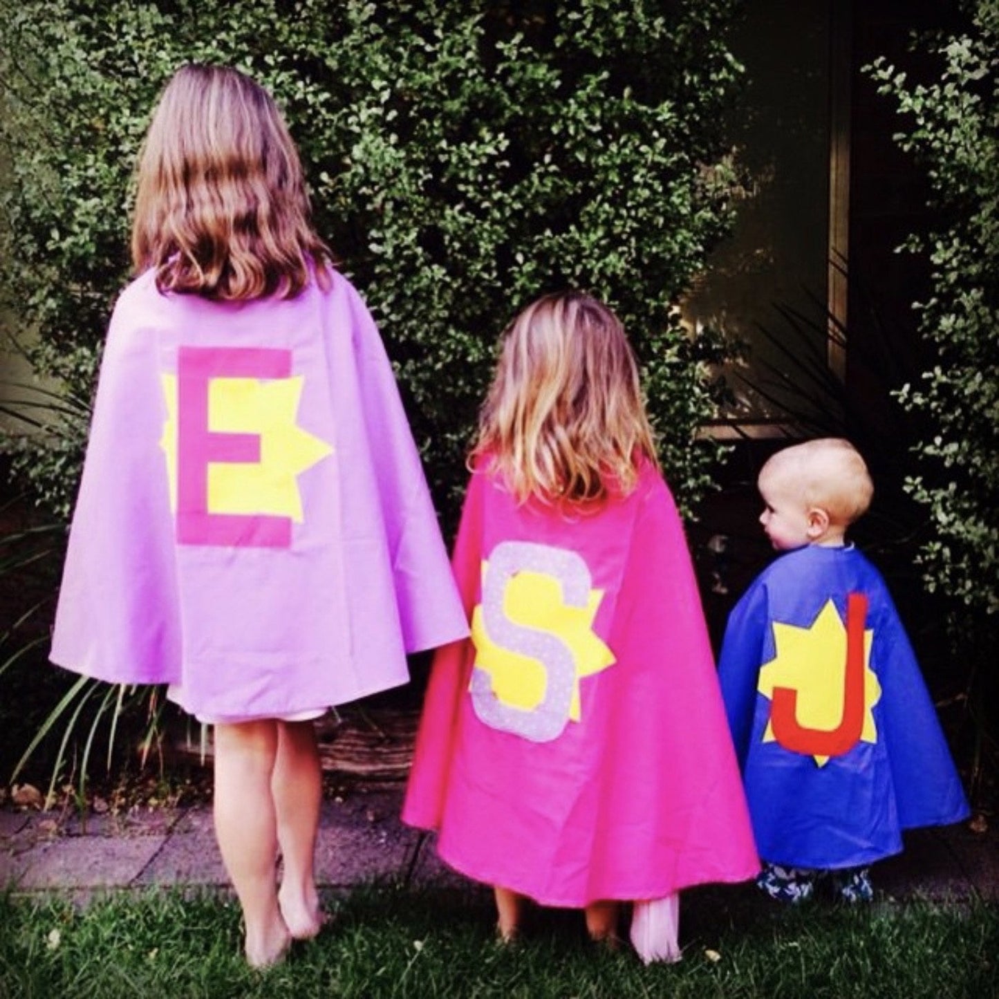 Superhero Dress Up Capes, Masks & Cuffs - BLACK