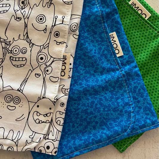 Reusable Burp Cloths (3 pack)