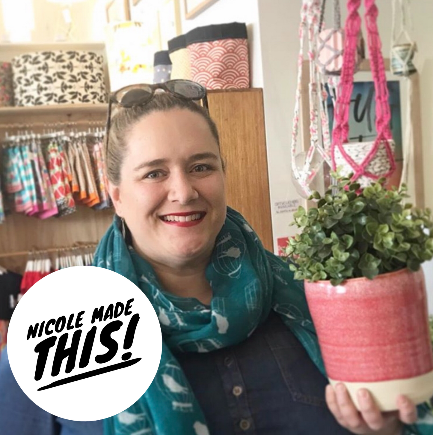 Handmade Pottery Hug Mugs