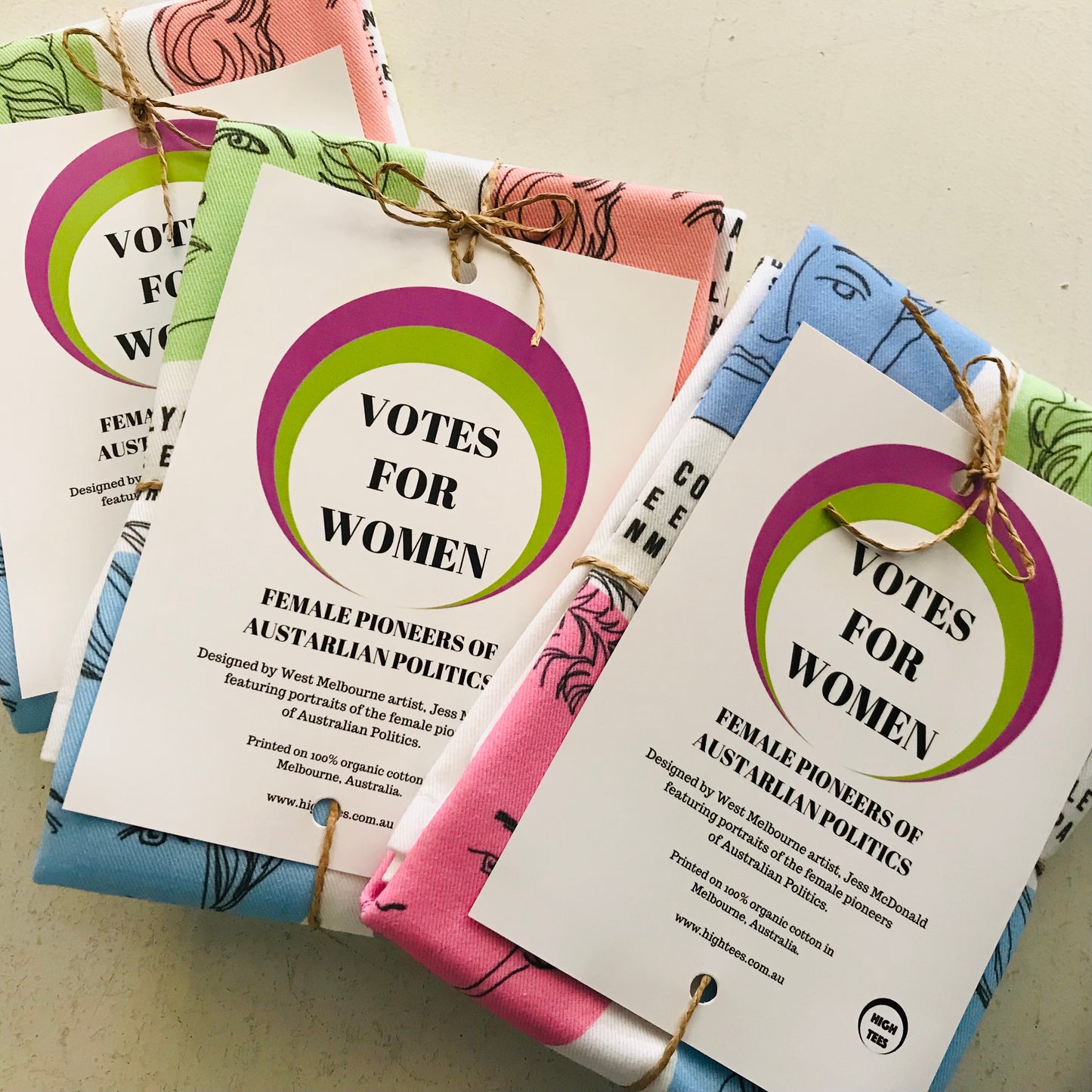 Votes for Women Tea Towel