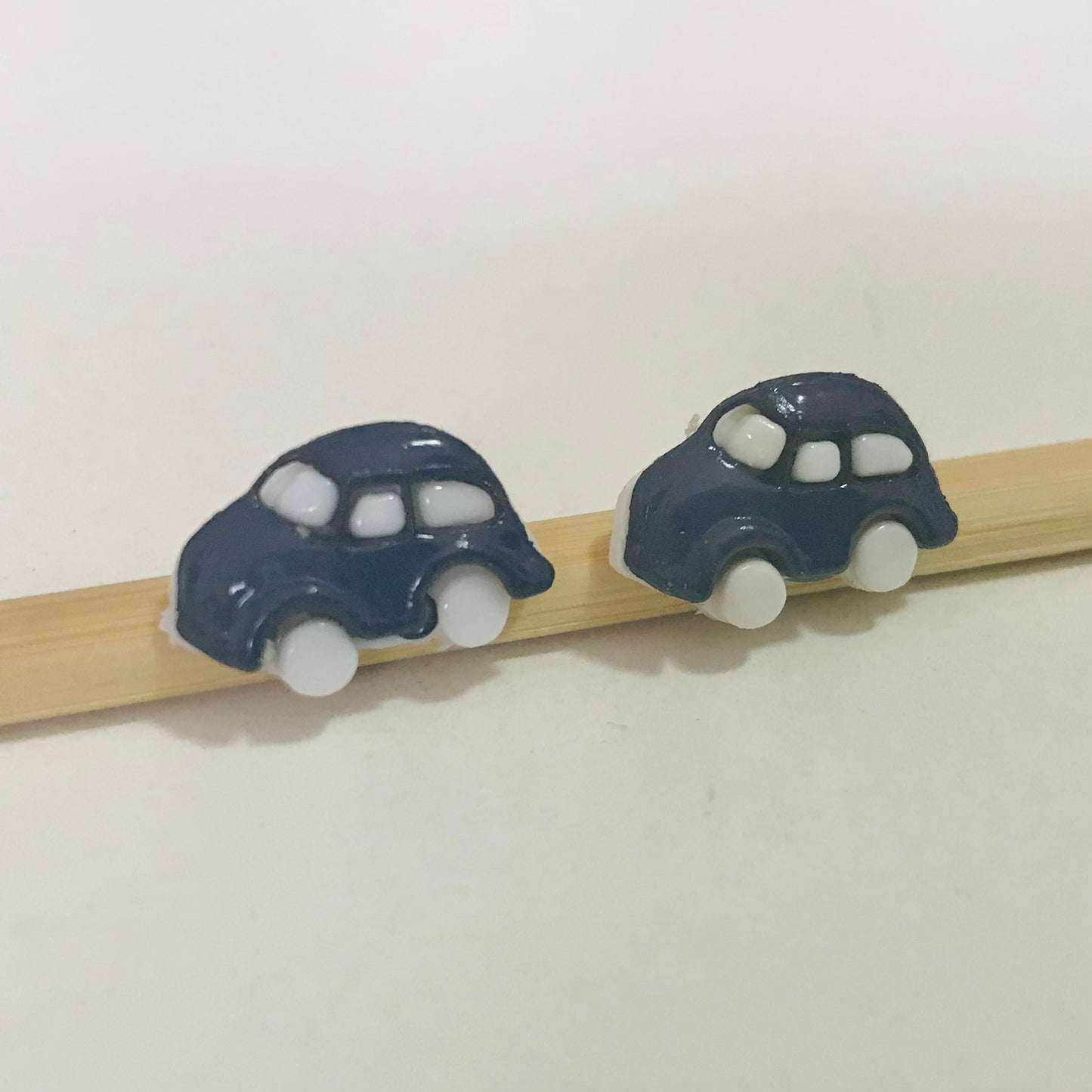 Beetle Car Stud Earrings