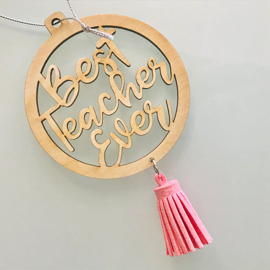 Christmas Decorations - BEST TEACHER EVER!