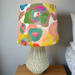 Water Floral Mini Ceramic Table Lamp