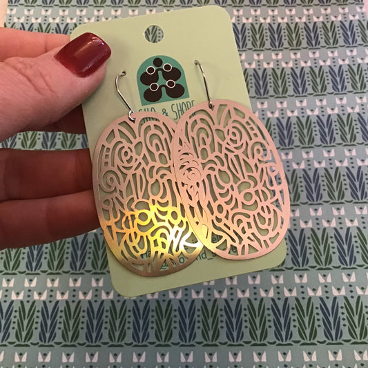 Stainless Steel Statement Earrings - Garden State Range