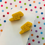Novelty Studs Earrings - Graphic Acrylic