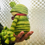 Frog Crochet Toy