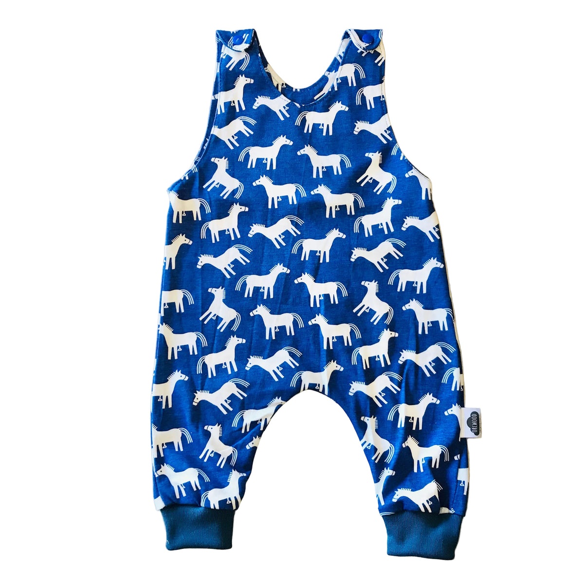 Baby Toddler Long Romper - Giddy Up