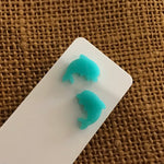 Novelty Studs Earrings - Graphic Acrylic