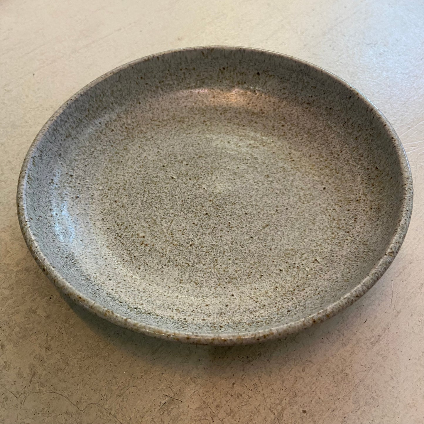 Handthrown Pottery Round  Bowl