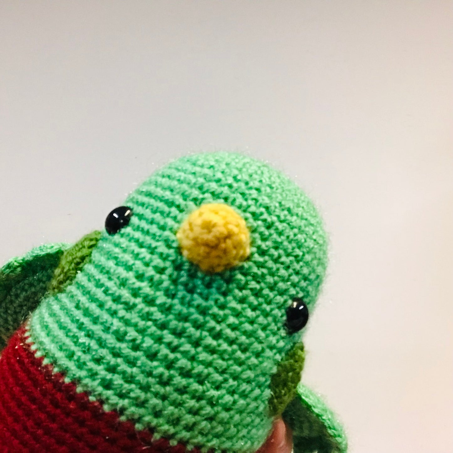 Resplendent Quetzal Amigurumi Crochet Bird Toy