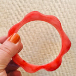 Burst of Colour Resin Bangle - Flower