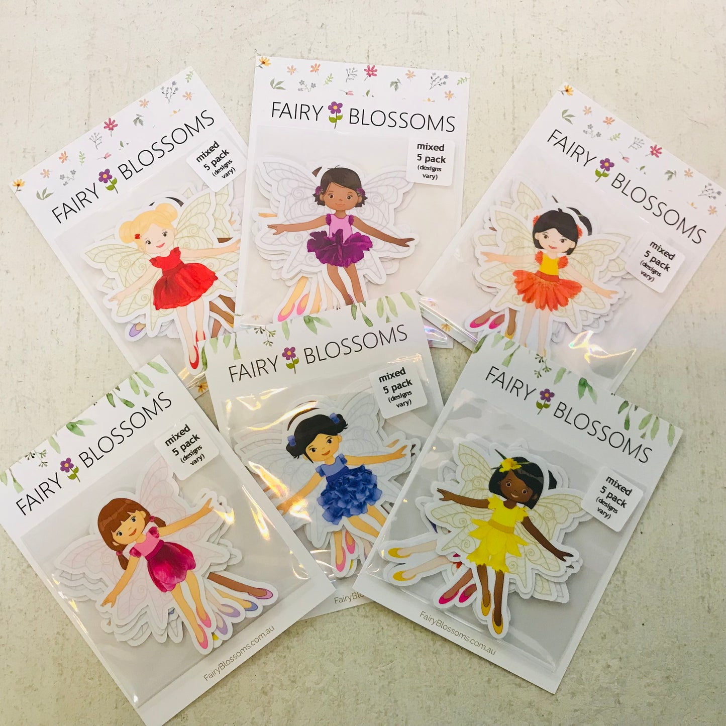 Fairy Blossom Vinyl Stickers