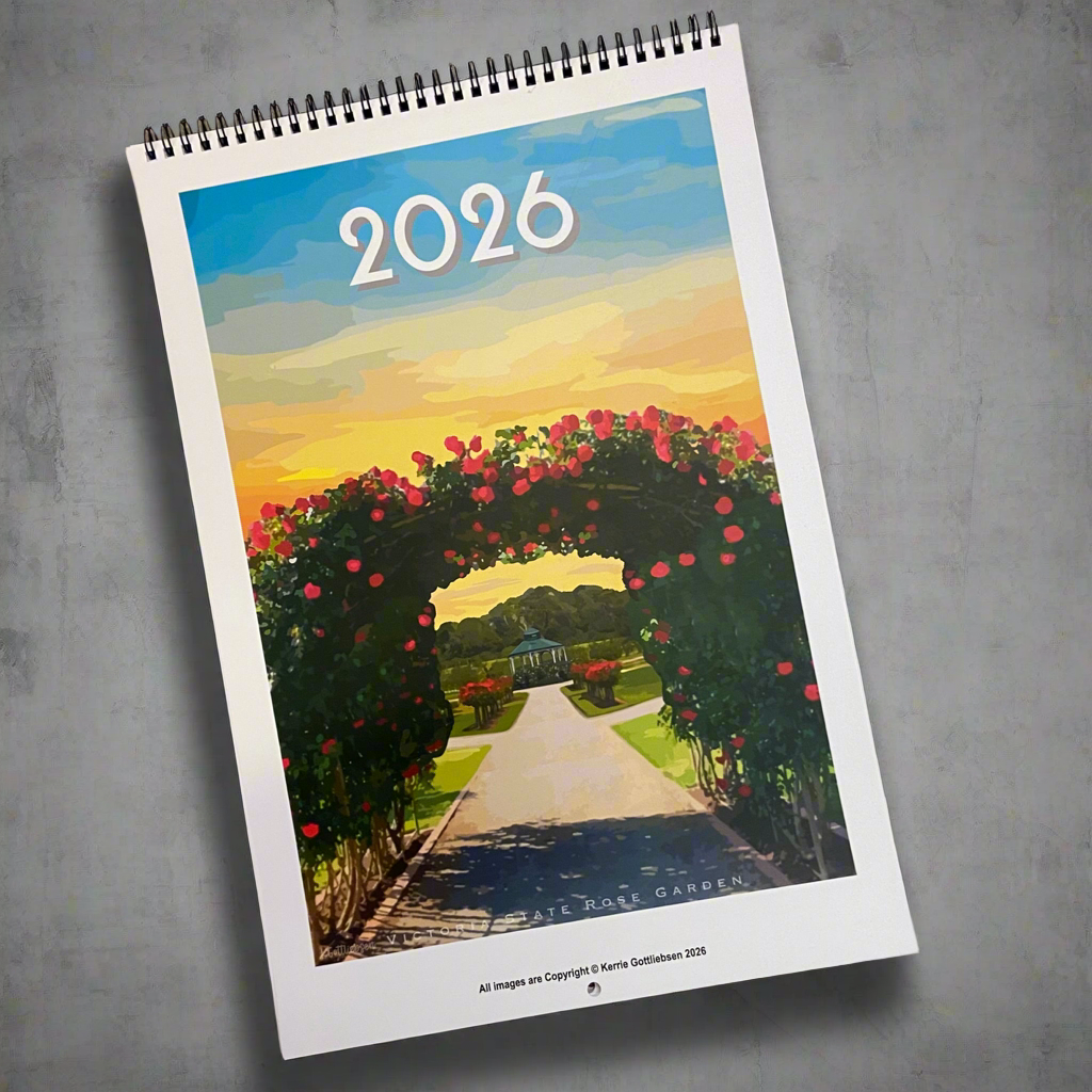 2026 Westie Wall Calendar by Kerrie Gottliebsen (A3)