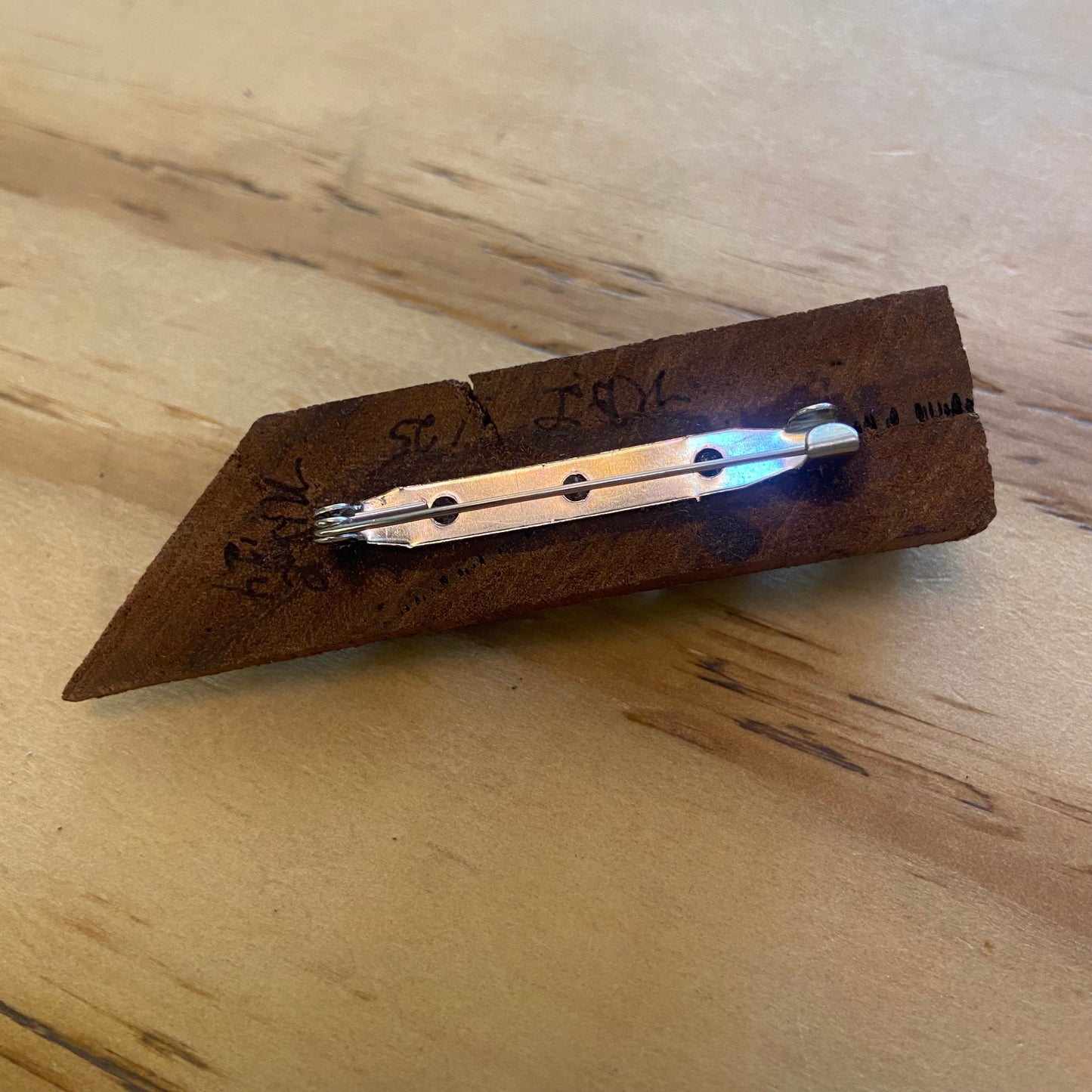 Found Object Brooch - Off the Hook