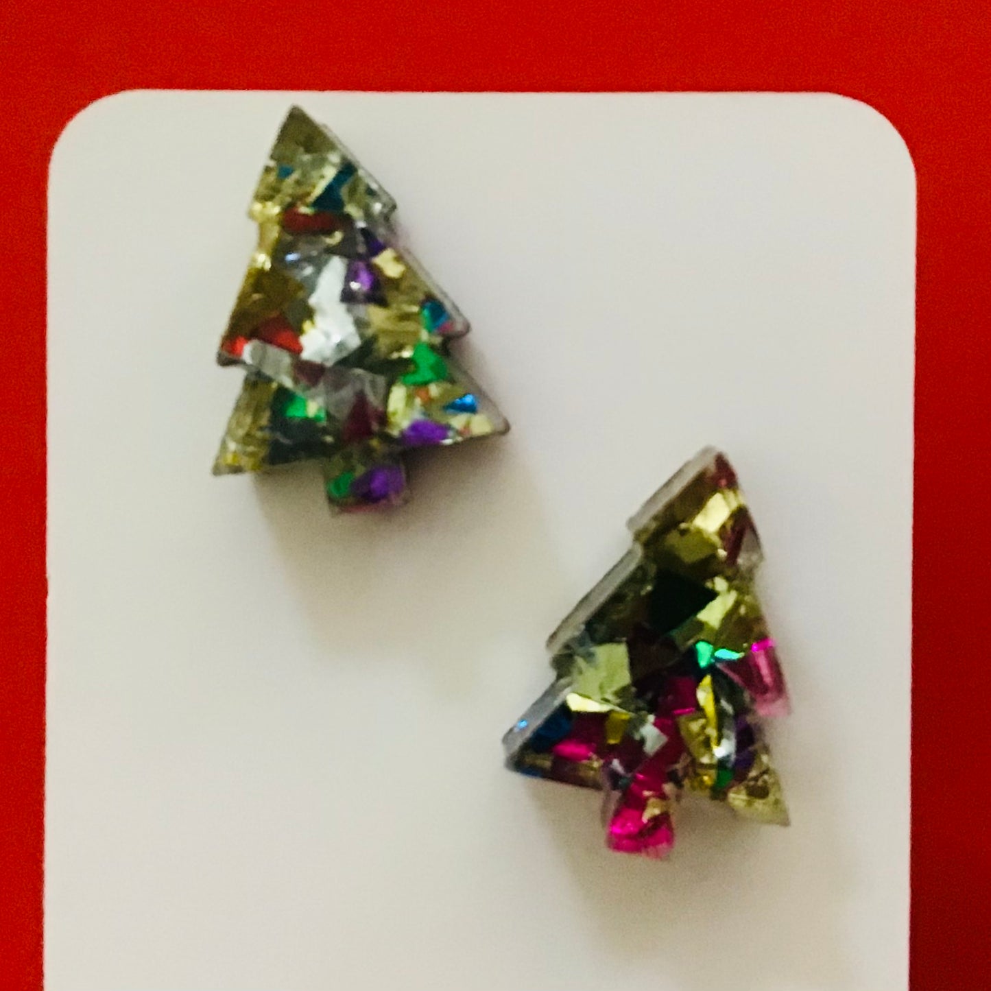 Novelty Studs Earrings - Christmas
