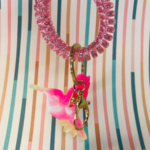 Eco Resin Bracelet Keychains
