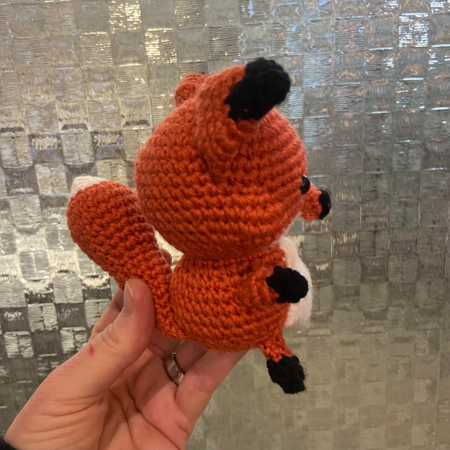 Mini Fox Crochet Toy